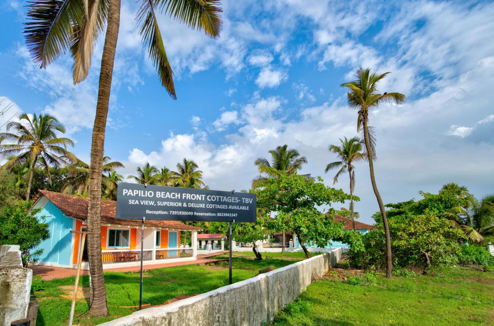 Papilio Beach Front Cottages-Tbv Baga Eksteriør billede